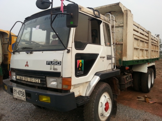 ขายด่วน MITSUBISHI FN527MTF3600สองเพลาดั้มสภาพพร้อมใช้ โทร 0801515451 0811838154