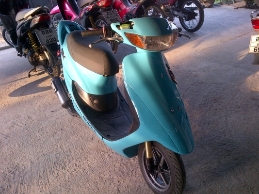 ขาย!ฮอนด้าZX ล้อแม็ก เครื่องแรงวิ่งดีคับ สีสวย แถมท่อตะเเกลง1ใบคับ