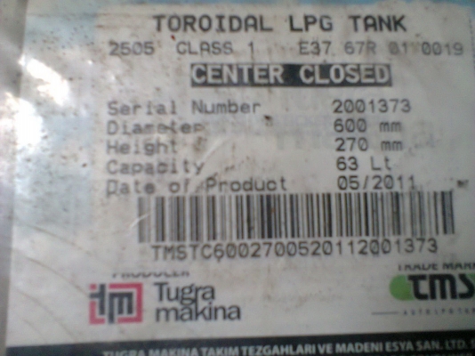 (ขาย)ถังแก๊ซโดนัทLPG