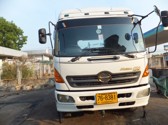 10ล้อหัวลากHINO MEGA 260ปี49 เลขคัซซีFM1JKPA-12858 10ล้อหัวลากHINO MEGA 260ปี49 เลขคัซซีFM1JKPA-12858