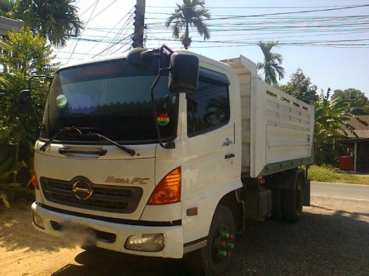 รถฮีโน่ 6 ล้อดั๊ม FC4J 150 แรงม้า ปี 48  สนใจติดต่อ 081 - 6079515