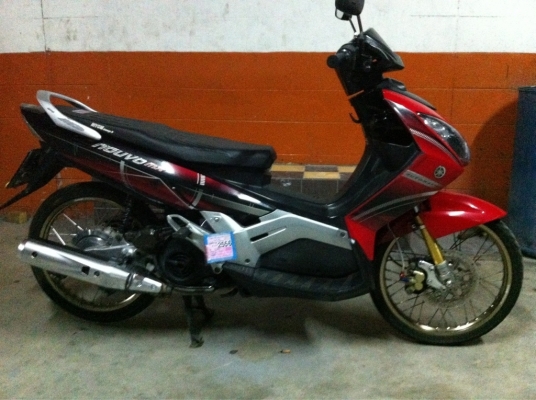 ขายนูโวmxถูกๆ สภาพเนียนๆเครื่องเงียบกริบไม่เคยแกะรถมือเดียว ทะเบียนไม่ขาดต่อราคา15,999บาทโทร0825671760