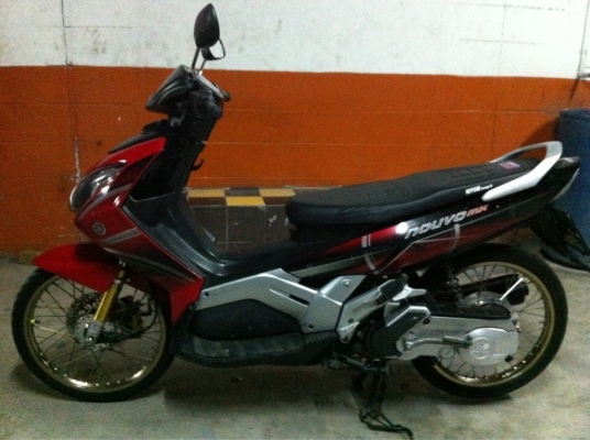 ขายนูโวmxถูกๆ สภาพเนียนๆเครื่องเงียบกริบไม่เคยแกะรถมือเดียว ทะเบียนไม่ขาดต่อราคา15,999บาทโทร0825671760