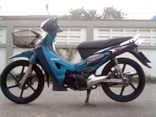 ขออนุญาติขาย HONDA WAVE125S U-Box ไมล์ดิจิตอล สีเขียวดำ
