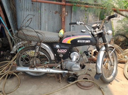 ขายมอเตอร์ไซด์suzuki a100 100 cc.