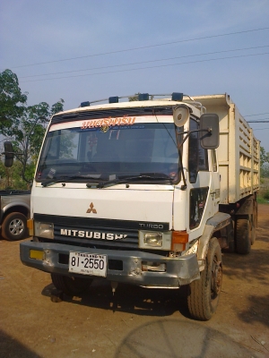 ขายถูกๆมาเร็วไปเร็วรถบรรทุก 10 ล้อดั้ม 2 เพลา MITSU FUSO TURBO TF 12XX สวยเครื่องเดิมเกียร์เดิมคัสซีสวยแอร์เย็นทะเบียนขาด 2 ปี