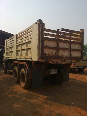 ขายถูกๆมาเร็วไปเร็วรถบรรทุก 10 ล้อดั้ม 2 เพลา MITSU FUSO TURBO TF 12XX สวยเครื่องเดิมเกียร์เดิมคัสซีสวยแอร์เย็นทะเบียนขาด 2 ปี