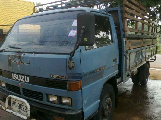 NPR115 4BD1 ห้างแท้หูช้างครบ เกียร์ยาว ยกหัวได้พร้อมคอกไม้