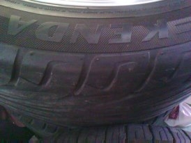 (ขายแล้ว)ขายแม็ก lenso 17 พร้อมยาง