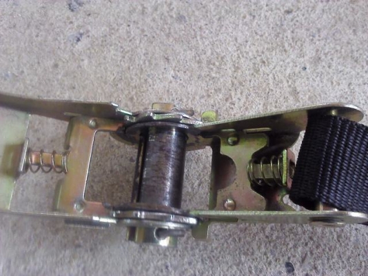 สายรัดพร้อมชุดดึงรัดของให้แน่น สายยาว3.35 เมตร ชุดโยกดึงรัด 35 cm. สภาพใหม่ใช้ดึงรัดของ