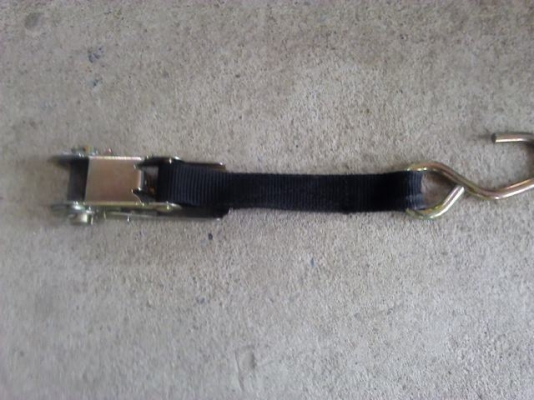 สายรัดพร้อมชุดดึงรัดของให้แน่น สายยาว3.35 เมตร ชุดโยกดึงรัด 35 cm. สภาพใหม่ใช้ดึงรัดของ