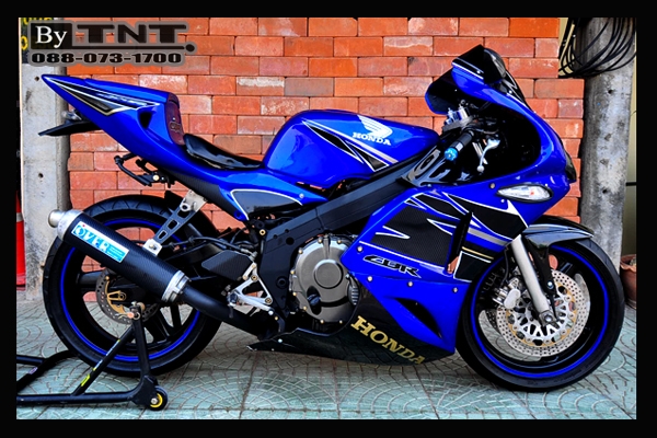 <TNT>ขาย Honda CBR(NC-23) 400 cc./ปี89/สีน้ำเงิน-ดำ/ทะเบียนแท้/แฟริ่งแต่ง..สวยๆ>>>