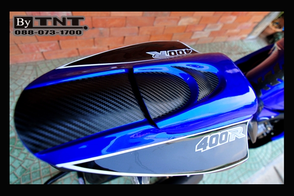 <TNT>ขาย Honda CBR(NC-23) 400 cc./ปี89/สีน้ำเงิน-ดำ/ทะเบียนแท้/แฟริ่งแต่ง..สวยๆ>>>