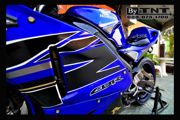 <TNT>ขาย Honda CBR(NC-23) 400 cc./ปี89/สีน้ำเงิน-ดำ/ทะเบียนแท้/แฟริ่งแต่ง..สวยๆ>>>