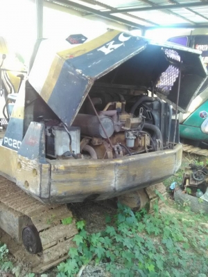 ต้องการขาย KOMATSU ขนาด PC-20 รุ่น 6