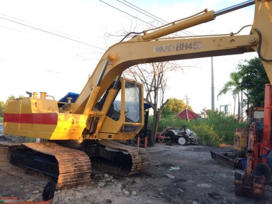 รถแบคโฮnikko pc100สภาพดีเก่าญี่ปุ่น