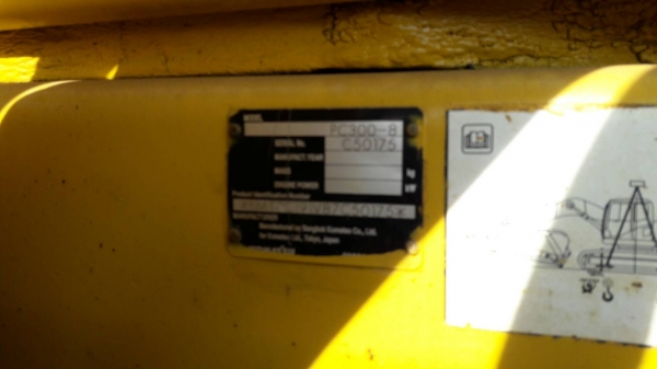 KOMATSU PC300-8 ใช้งาน 13000ช.ม เอกสารอินวอยซ์ KOMATSU PC300-8 ใช้งาน 13000ช.ม เอกสารอินวอยซ์