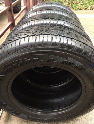 ยาง Achilles 215 70 16 ปี15 ดอกเยอะ พร้อมใช้งาน ราคาไม่แพง