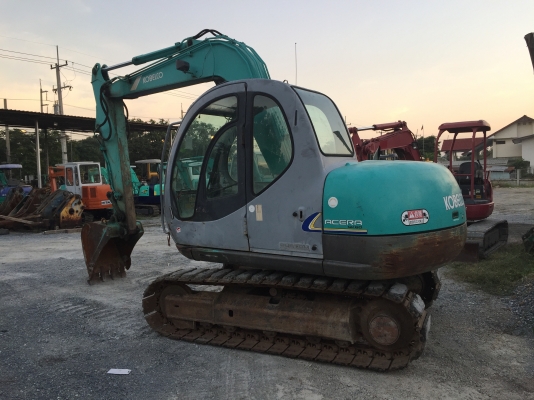 ขายรถแมคโค KOBELCO SK60-3 super อามพิเศษ นำเข้าจากญี่ปุ่น โทร.090-986-2521 อ๊อบ