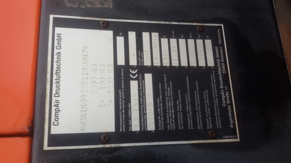 ขายปั้มลม COMPAIR 400 CFM ขายปั้มลม COMPAIR 400 CFM