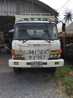 ขายรถบรรทุกHINO 10 ล้อ มีข้างเสริม สภาพสวย พร้อมใช้งาน