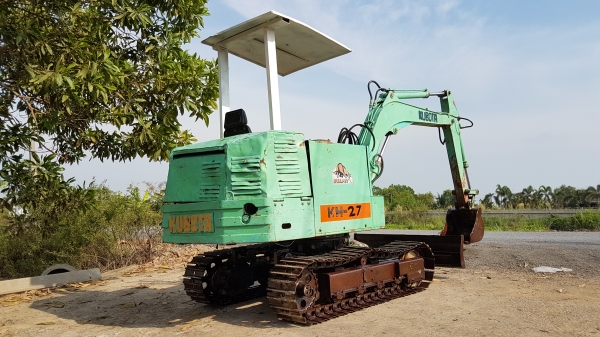 ขายด่วนรถแบคโฮKUBOTAคูโบต้าKH27เทียบเท่าPC30เครื่องดีปั่มแรงรถนอกเพิ่งนำเข้ามาใหม่ยังไม่เคยใช้งานในเมืองไทยเลย