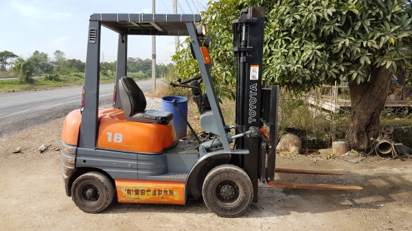 ขายด่วนรถยกTOYOTA 6FG18ยก1.8ถึง2ตันเสาสูง3เมตรเคื่องโตต้า4สูบ5Kเบนซินติดแก็สได้ยางตัน4เส้นรถนอกเพิ่งนำเข้ามายังไม่เคยใช้งานในเมืองไทยเลย ขายด่วนรถยกTOYOTA 6FG18ยก1.8ถึง2ตันเสาสูง3เมตรเคื่องโตต้า4สูบ5Kเบนซินติดแก็สได้ยางตัน4เส้นรถนอกเพิ่งนำเข้ามายังไม่เคยใช้งานในเมืองไทยเลย