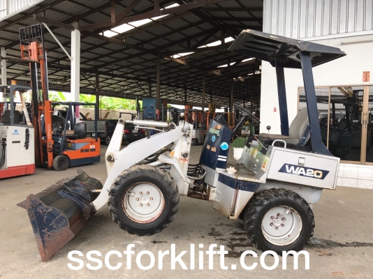 ขายรถตัก KOMATSU WA20-1 นำเข้าจากญี่ปุ่น ขายรถตัก KOMATSU WA20-1 นำเข้าจากญี่ปุ่น