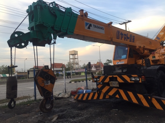 เครน 25ตัน 4ล้อ M4 ปี 1989 เซฟตี้ 100\%