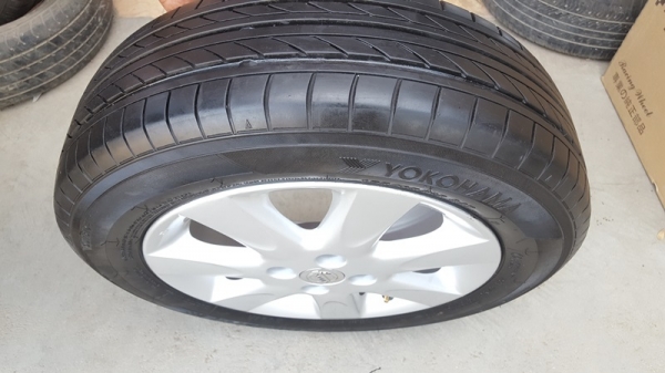 ขายล้อNISSAN March 15 ยางปี16  4 ล้อ