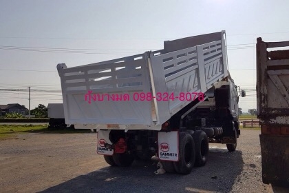 ขายรถสิบล้อดัมพ์ ISUZU เครื่องเดิม 360 แรง ปี 54 เกียร์เดิม มีระบบลากพ่วง แอร์เย็น ยางใหม่ ทะเบียนพร้อม ขายรถสิบล้อดัมพ์ ISUZU เครื่องเดิม 360 แรง ปี 54 เกียร์เดิม มีระบบลากพ่วง แอร์เย็น ยางใหม่ ทะเบียนพร้อม