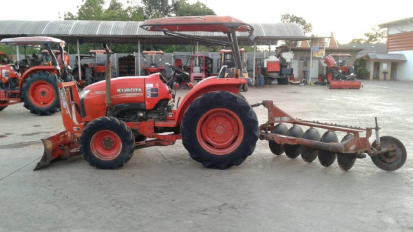 Kubota L3608 ปี54 หาง5 ใบดัน 1,500ชม เล่มพร้อมโอน