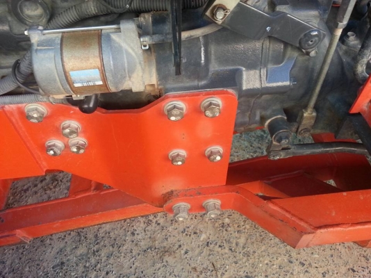 คูโบต้า L4708DT 4 WD ใบมีดช้าง ผานหลังช้าง สภาพดีมากแบบยังไม่ได้ล้าง