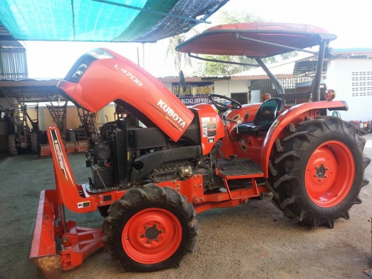 คูโบต้า L4708DT 4 WD ใบมีดช้าง ผานหลังช้าง สภาพดีมากแบบยังไม่ได้ล้าง