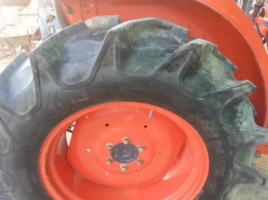 คูโบต้า L4708DT 4 WD ใบมีดช้าง ผานหลังช้าง สภาพดีมากแบบยังไม่ได้ล้าง