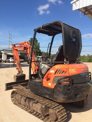 ขายรถขุดแบ็คโค kubota พร้อมหัวแย็ค ช่วงล่างดี บูมสวยเครื่องเดิมพร้อมทำงาน