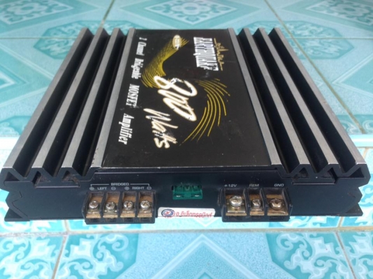 แอมป์คลาสเอบี2ch earthquakf ขาย 650 บาท มือสองใช้งานปกติสนใจ0892425454 อยู่สระบุรี
