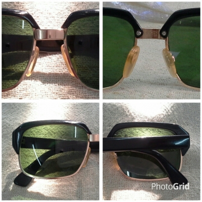 แว่นตาโกลด์ฟิลด์คลับมาสเตอร์ &#039;เทพเจ้าของชาวเยอรมัน&#039; Vintage RODENSTOCK Bertram handmade in