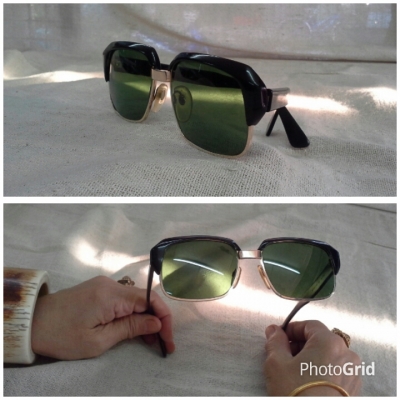 แว่นตาโกลด์ฟิลด์คลับมาสเตอร์ &#039;เทพเจ้าของชาวเยอรมัน&#039; Vintage RODENSTOCK Bertram handmade in