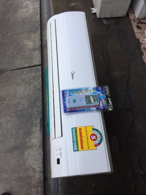 **** ขายคอยเย็น Midea ขนาด 12500 BTU สภาพ 90\% **** **** ขายคอยเย็น Midea ขนาด 12500 BTU สภาพ 90\% ****