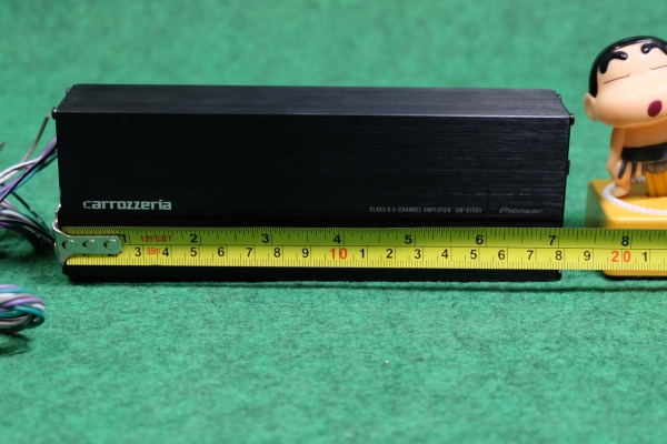 แอมป์ Pioneer Carrozzeria รุ่น GM-D1400 แอมป์รุ่นใหม่ ผลิต 05/2015 Class D แอมป์ 4ch ตัวเล็กกะทัดรัด กำลังขับ 100x4 วัตต์