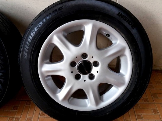 BENZ W221 16 นิ้ว ET37 ใส่ Benz