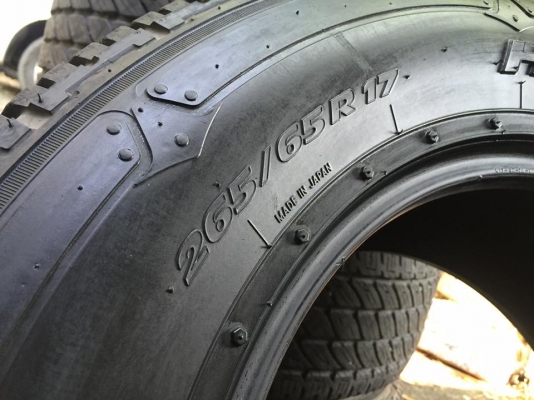 ยางNitto Grappler 265/65/17  Made in japan ดอกเต็มหนาๆทุกเส้น