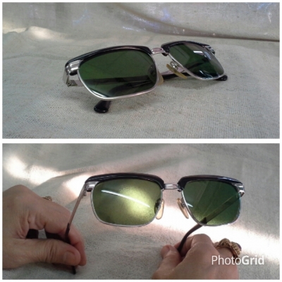 แว่นตาทองขาว-เทพเจ้าของชาวเยอรมัน 12 K Vintage RODENSTOCK Richard handmade in Germany