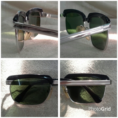 แว่นตาทองขาว-เทพเจ้าของชาวเยอรมัน 12 K Vintage RODENSTOCK Richard handmade in Germany