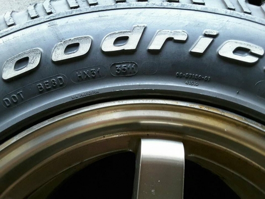 TE37 + BF All USA. 265/70/16 ปี10 สวยๆ 1ชุด TE37 + BF All USA. 265/70/16 ปี10 สวยๆ 1ชุด