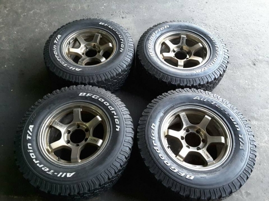 TE37 + BF All USA. 265/70/16 ปี10 สวยๆ 1ชุด