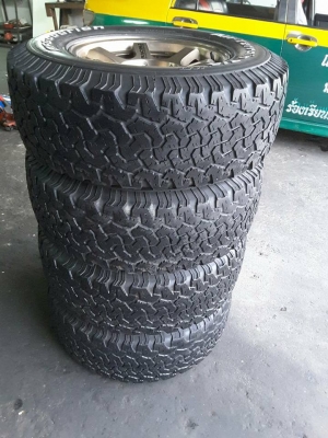 TE37 + BF All USA. 265/70/16 ปี10 สวยๆ 1ชุด TE37 + BF All USA. 265/70/16 ปี10 สวยๆ 1ชุด