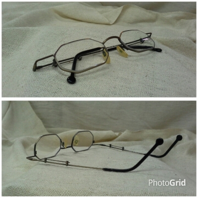 แว่นสายตายาวคลาสสิคแปดเหลี่ยมที่งดงามที่สุดในโลก! Authentic OPTITAL handcrafted in Italy ค่าสายตา +2