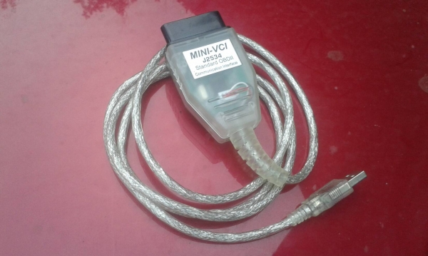 สาย MINI-VCI สามารถใช้โปรแกรมกับ รถค่าย TOYOTA